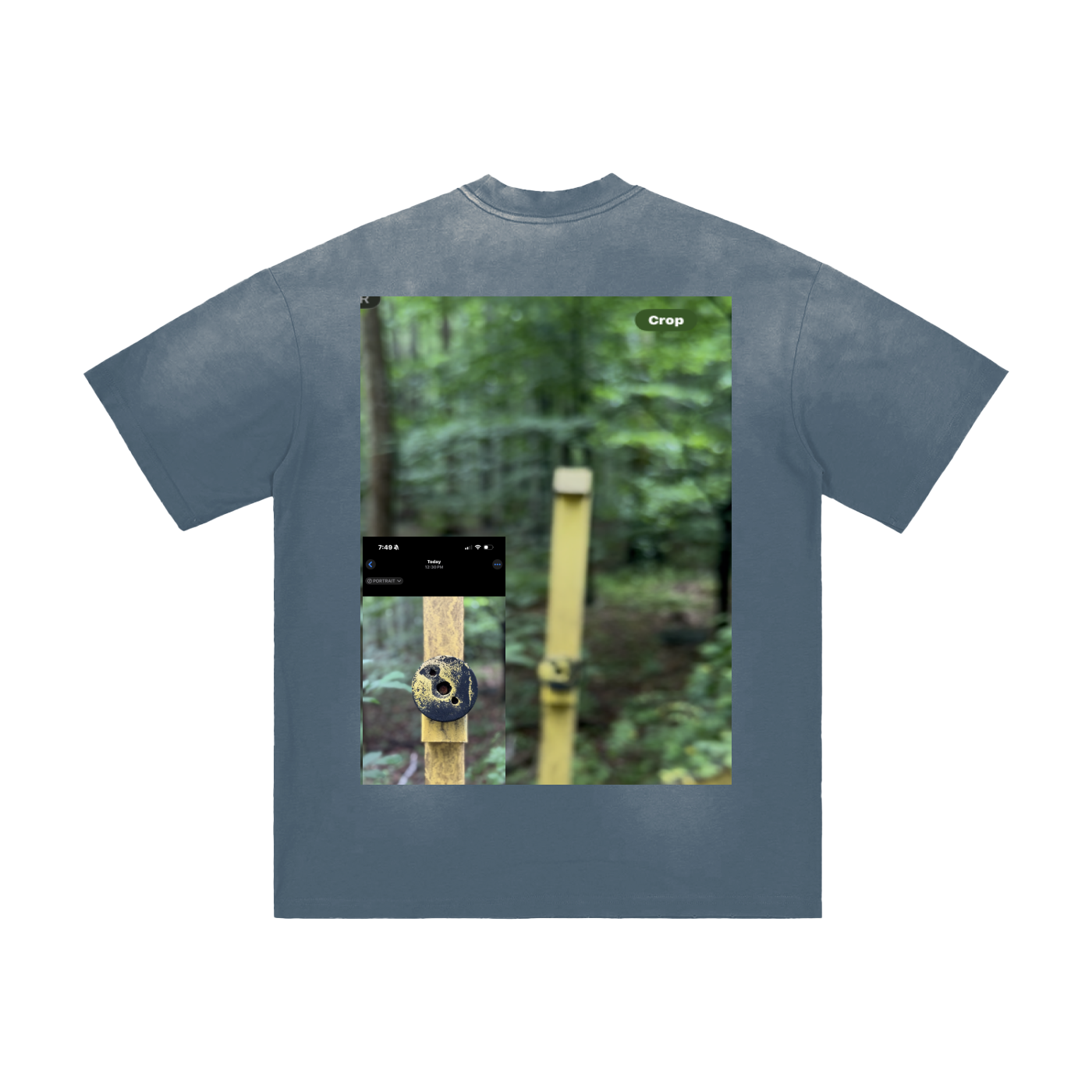 Hand-Frayed Sunfade T-Shirt