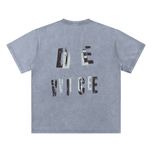 +33 6-17 Slub Snow Washed T-Shirt