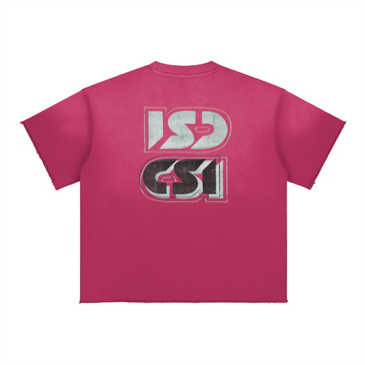 +18 Sun Fade Raw Edge T-Shirt