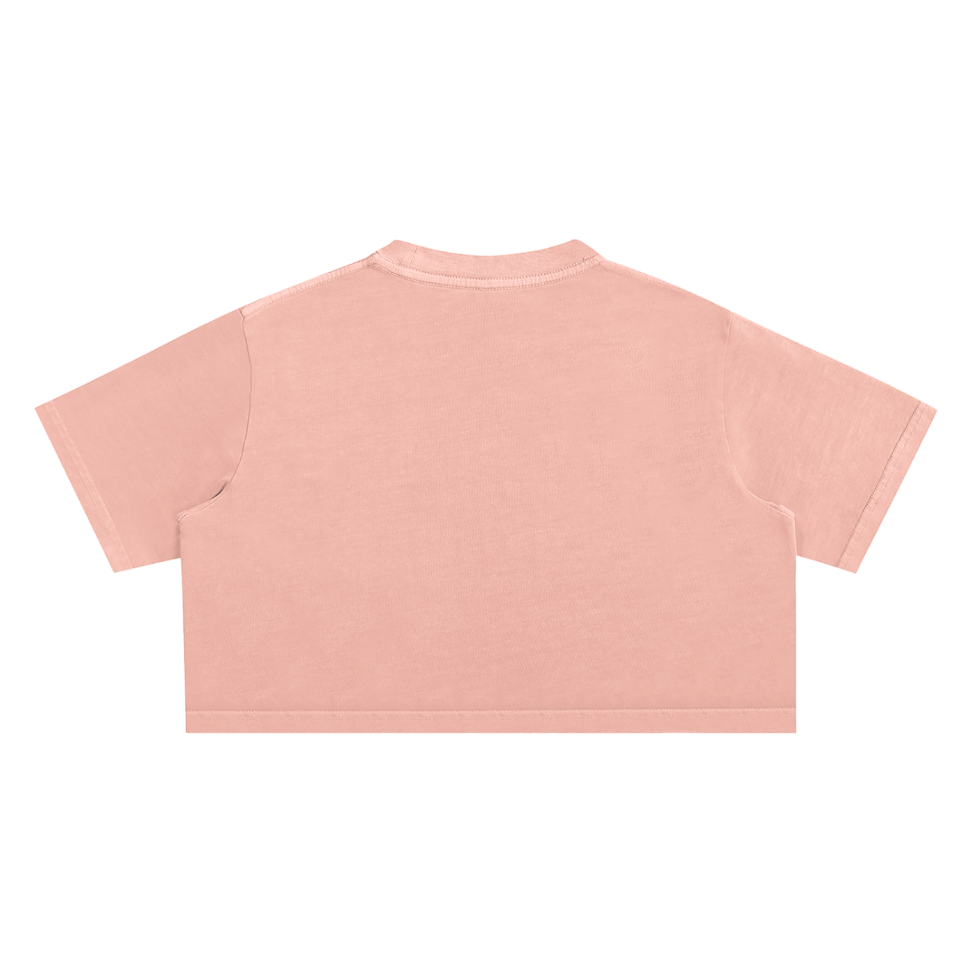 6-15b Snow Washed Crop Top