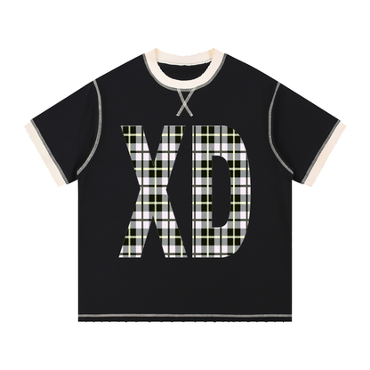 Contrast-Stitched Cotton T-Shirt