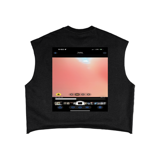 French Terry Boxy Tank Top