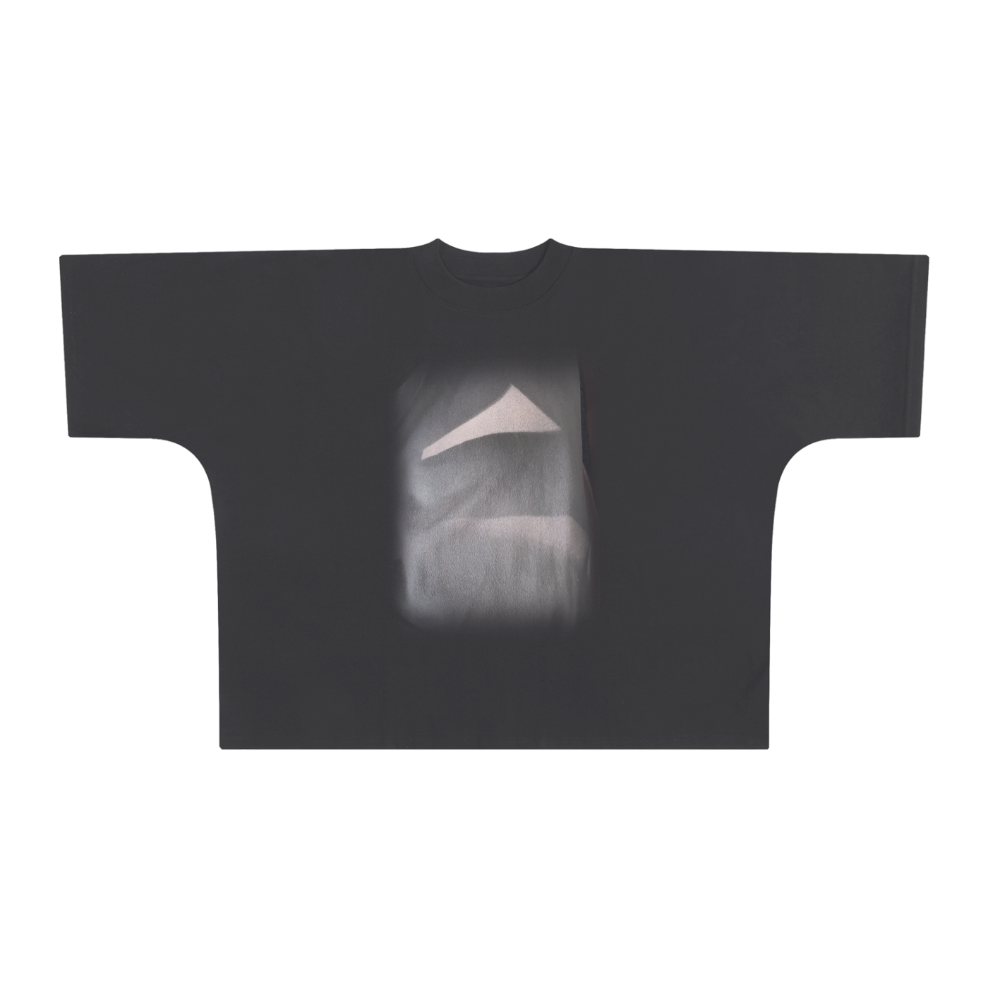 Oversize One-piece Pattern Cut Boxy Tee - 300 GSM