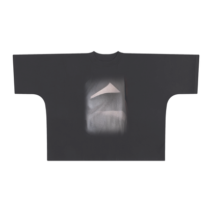 Oversize One-piece Pattern Cut Boxy Tee - 300 GSM