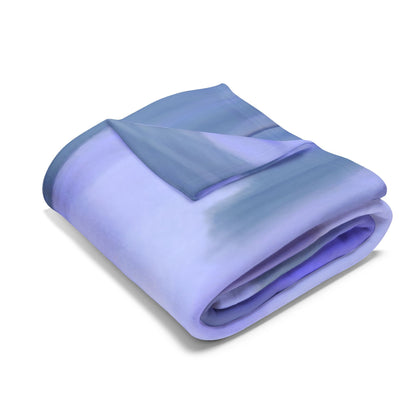 Cozy Arctic Fleece Blanket, Soft Throw Blanket, Abstract Art Gift, Home Decor, Winter Warmth, Perfect for Snuggling