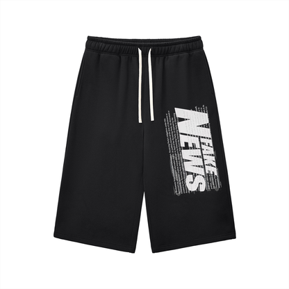 Relaxed Drawstring 3/4 Sweatpants