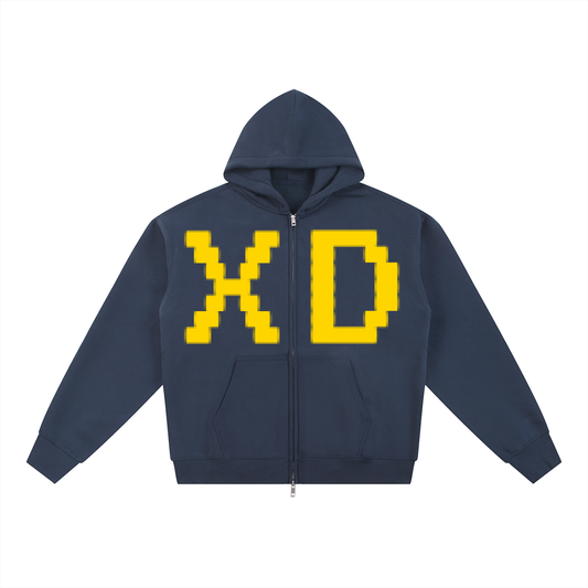 Essential Fleece Zip-Through Hoodie