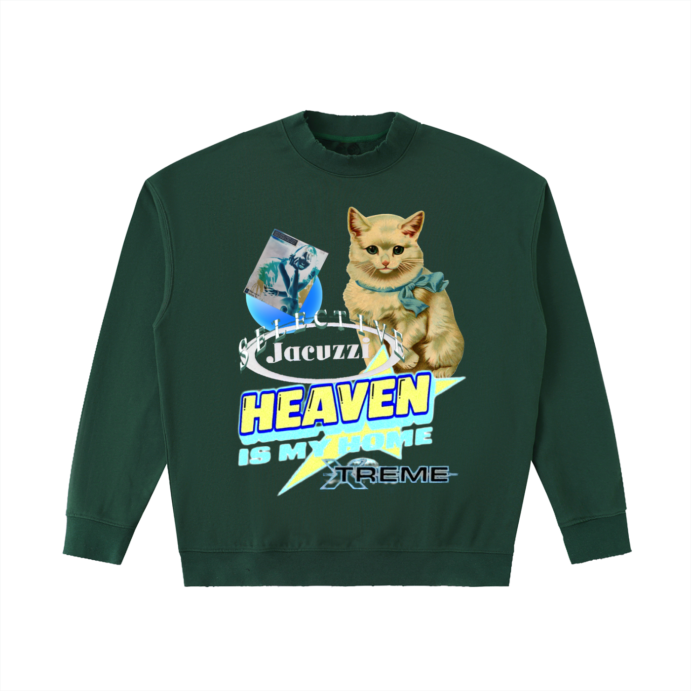 Drop Shoulder Crewneck Sweatshirt