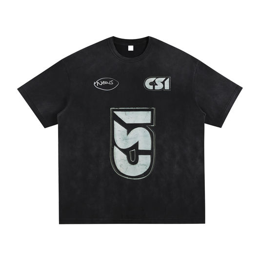 +18 Hand-Frayed T-Shirt