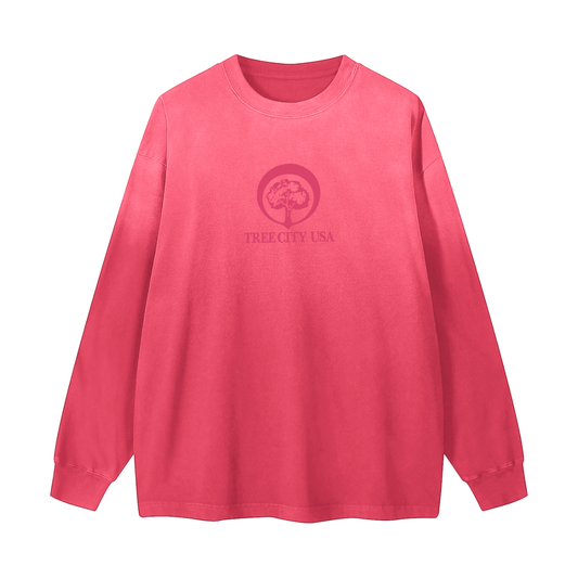 ! * ! Washed Long Sleeve Tee 626