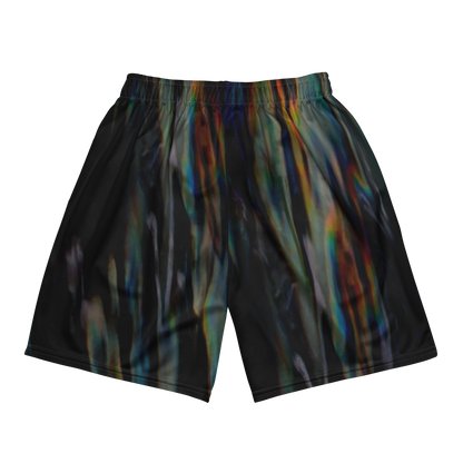 ! + a - 6-23 pool glow shorts black