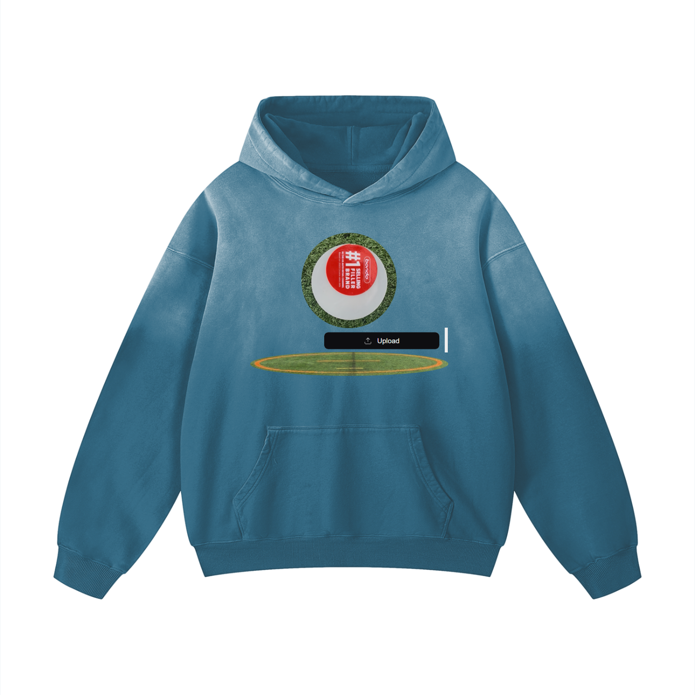 6-15A Heavyweight Sunfade Oversized Hoodie