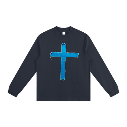 Essential Non-Shrink Mock Neck Sweatshirt