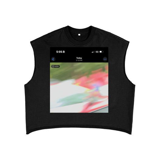 French Terry Boxy Tank Top