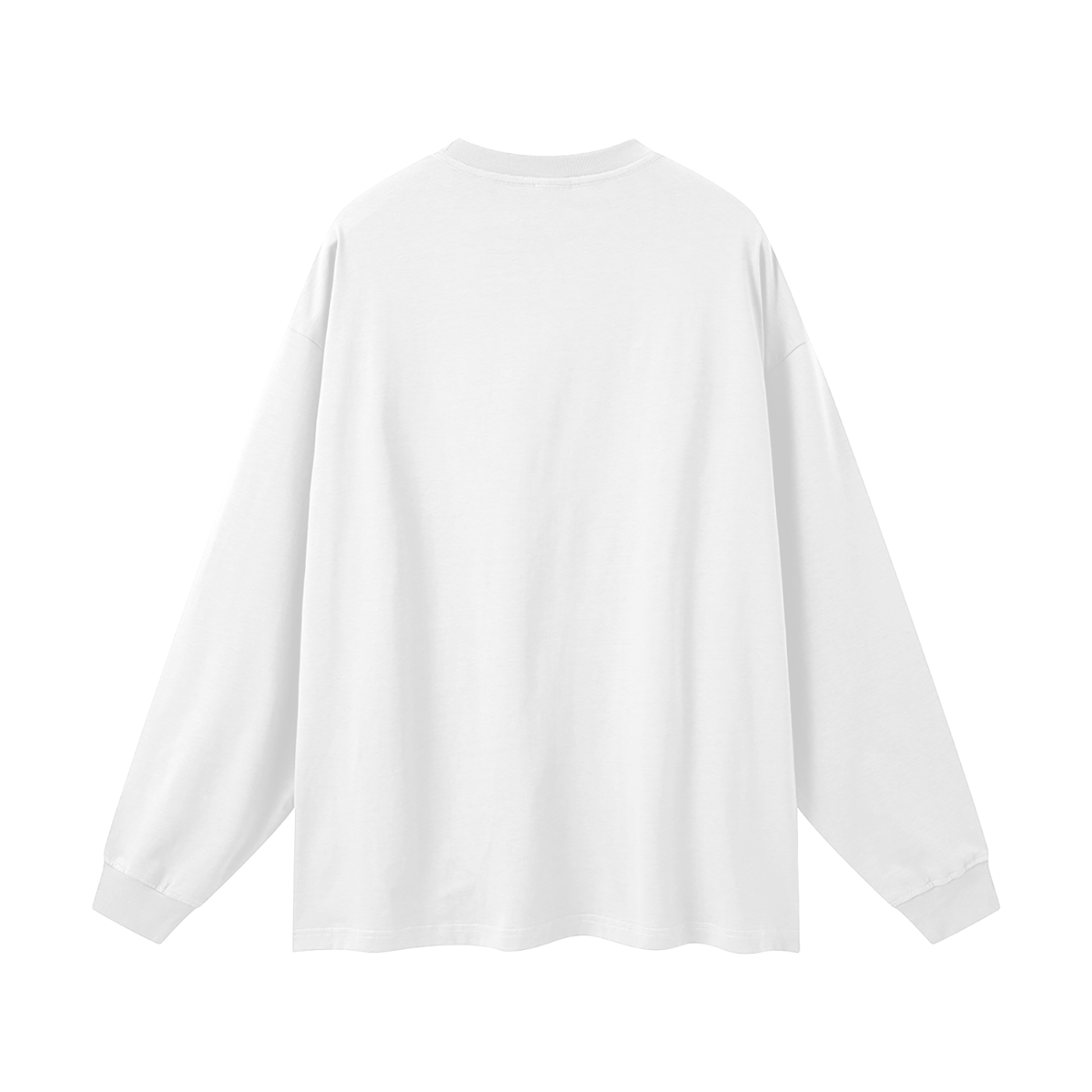 6-15XD Streetwear Unisex Cotton Long Sleeve Tee