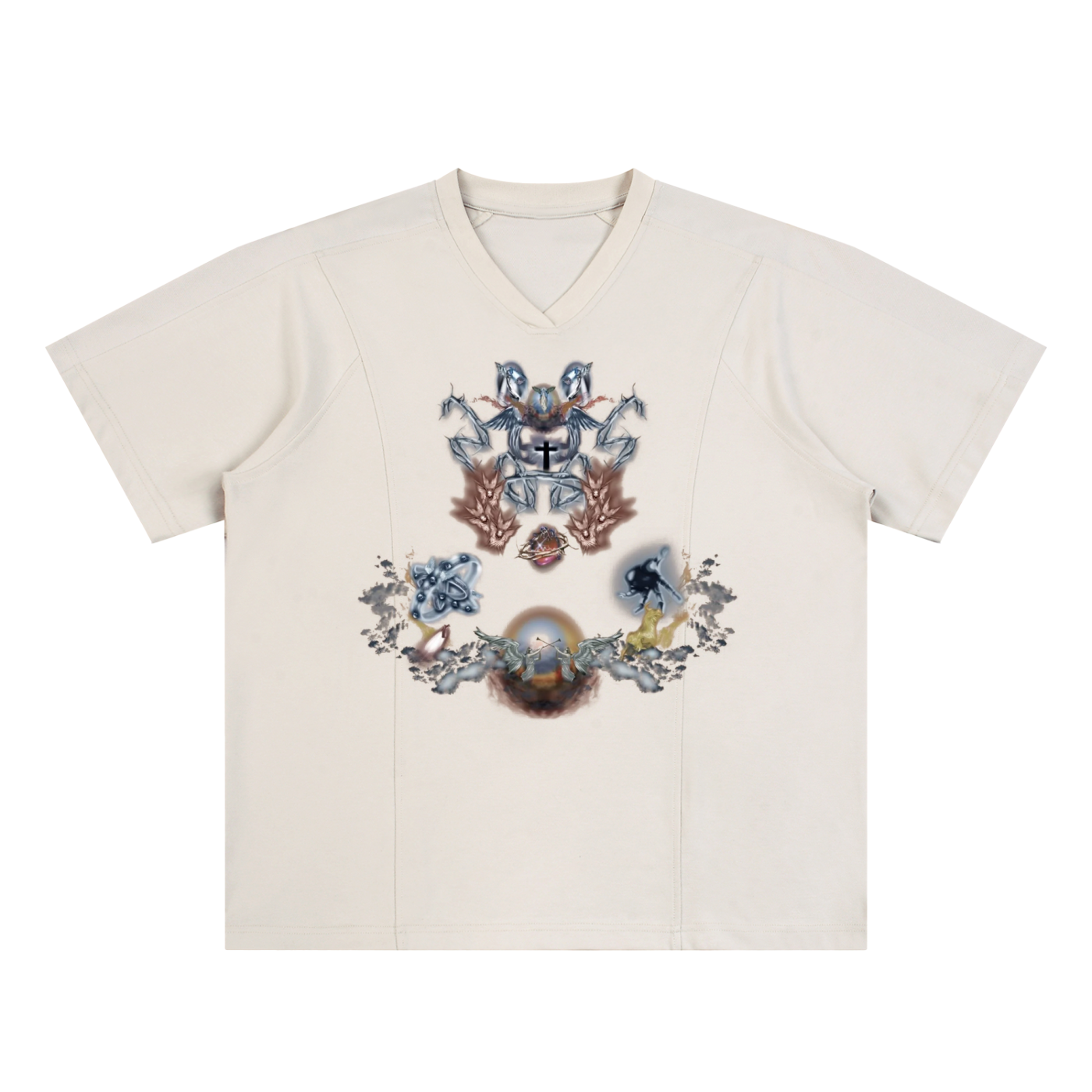 Mesh-Lined Quick-Dry Perfermance T-Shirt