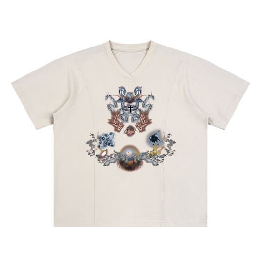 Mesh-Lined Quick-Dry Perfermance T-Shirt